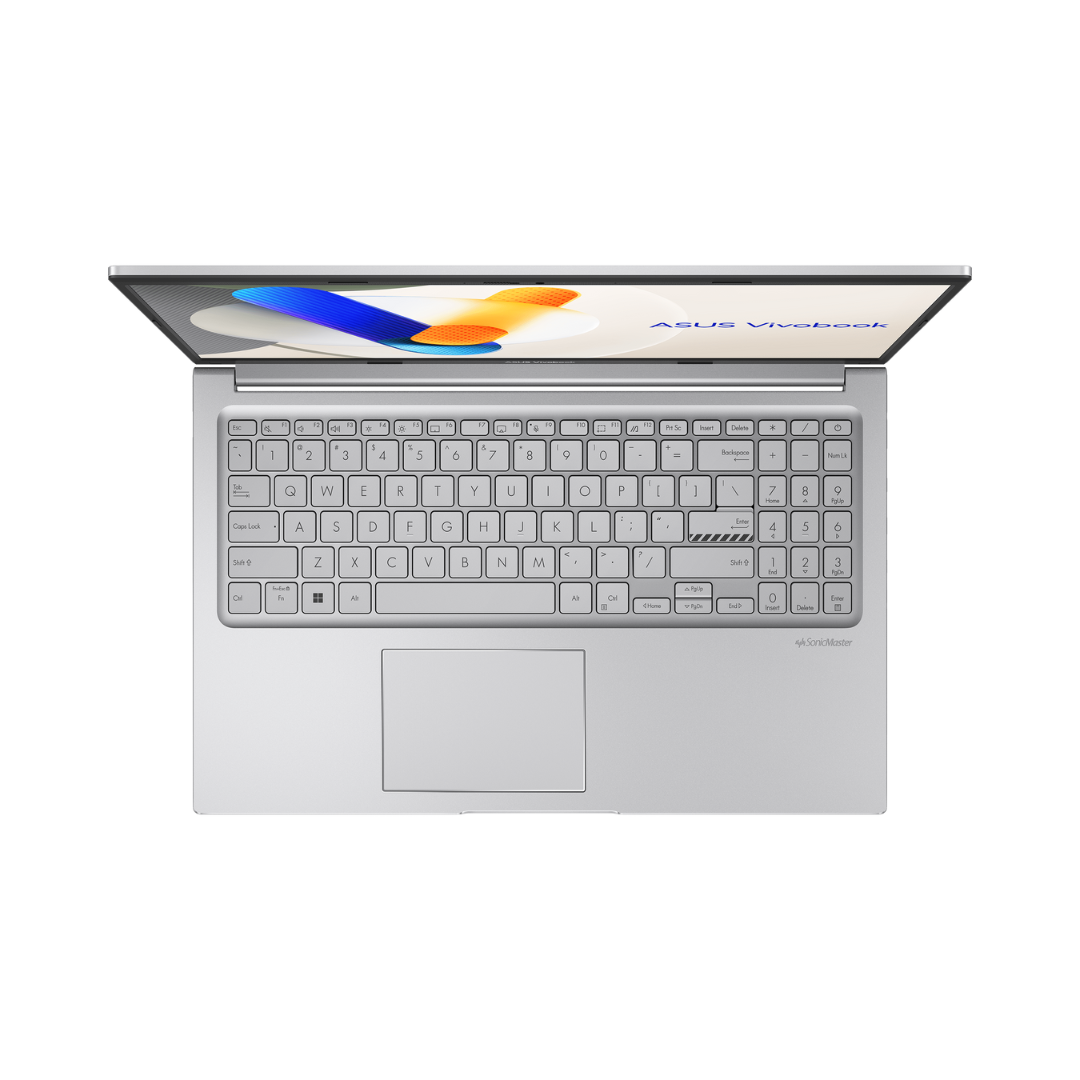 ASUS Vivobook 15 X1504VA-NJ379, Intel Core i7-1355U, RAM 8GB, SSD 512GB, 15.6 inch FHD IPS, Cool Silver
