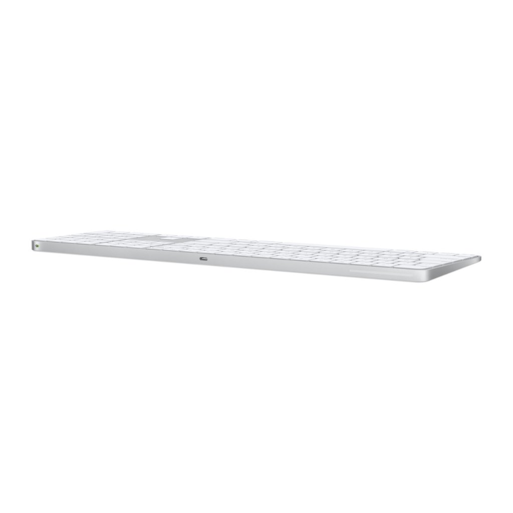 Apple Magic MXK73LL/A Keyboard with Touch ID and Numeric Keypad (US English) - White Keys