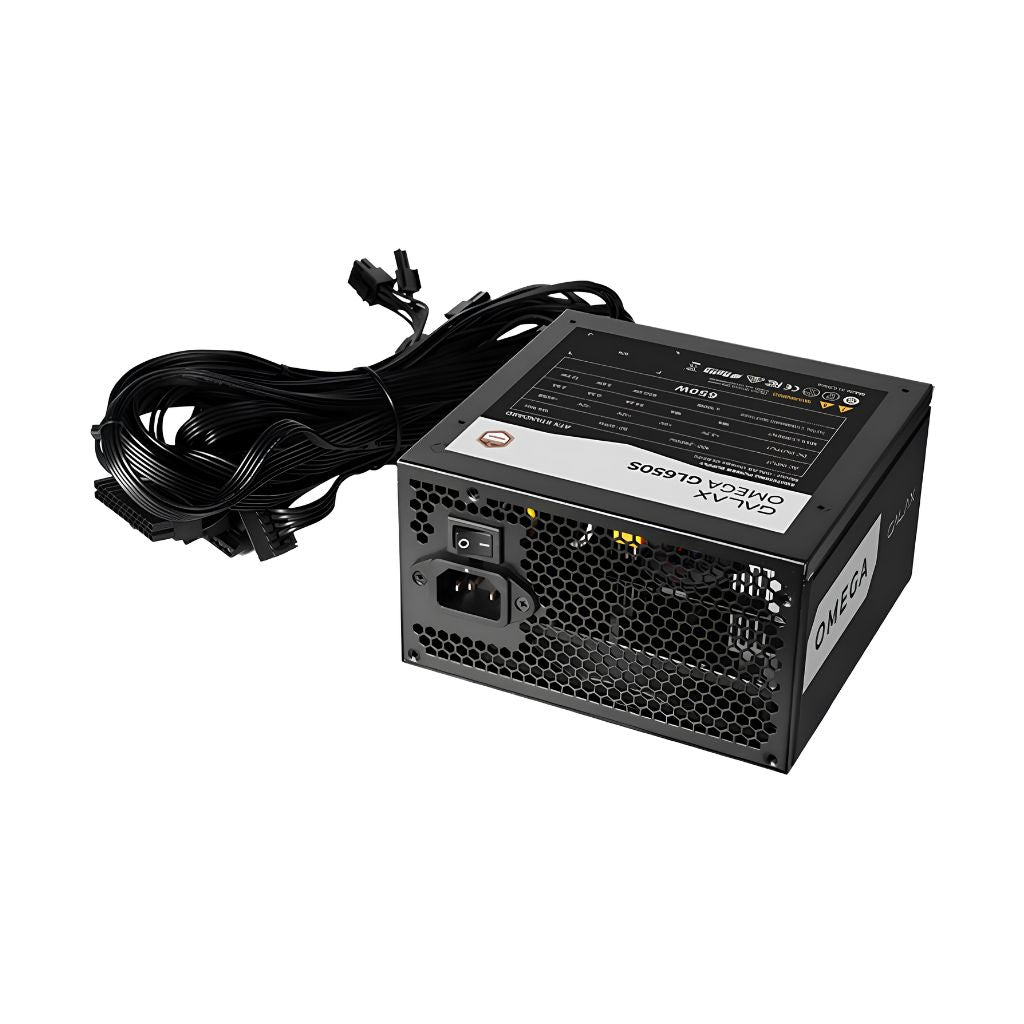 مزوّد الطاقة (PSU) Galax GL650S 650W 80+ برونزي غير معياري - أسود