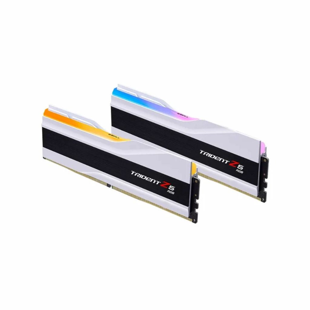 G.SKILL Trident Z5 RGB  DR5 64GB (2x32GB) 6000MHz CL36,XMP & EXPO - White