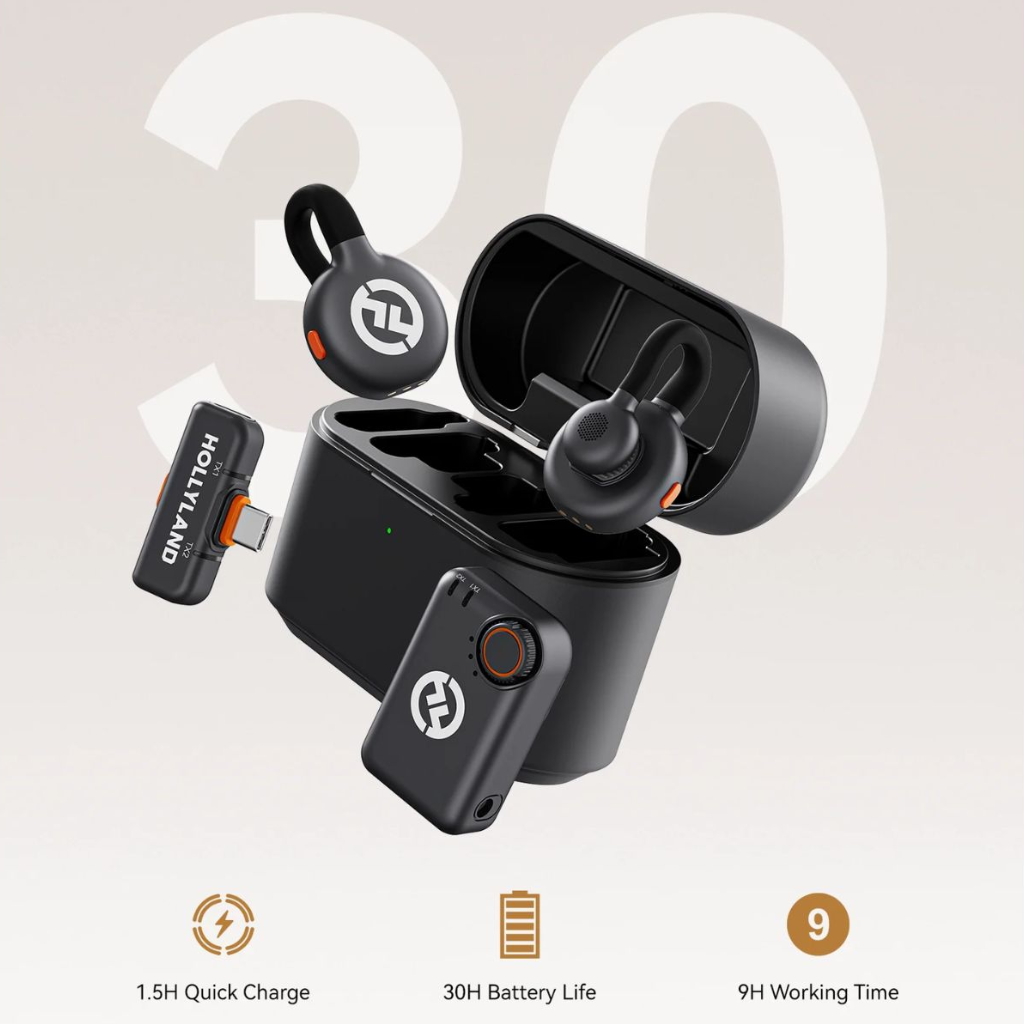 Hollyland Lark M2S Wireless Microphone – Mini Combo