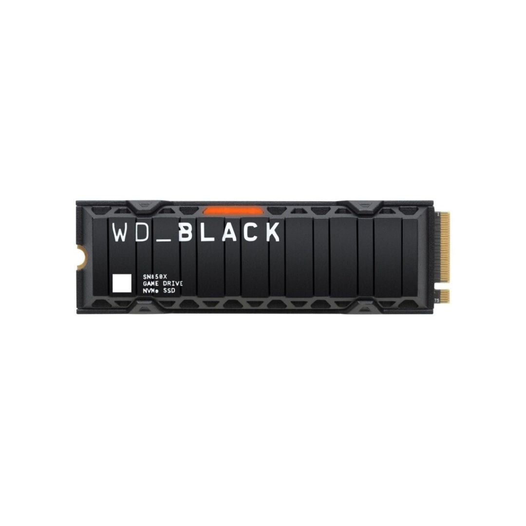 WD BLACK SN850 1TB with Heatsink , 7300MB/s M.2 NVME , PCIe 4.0