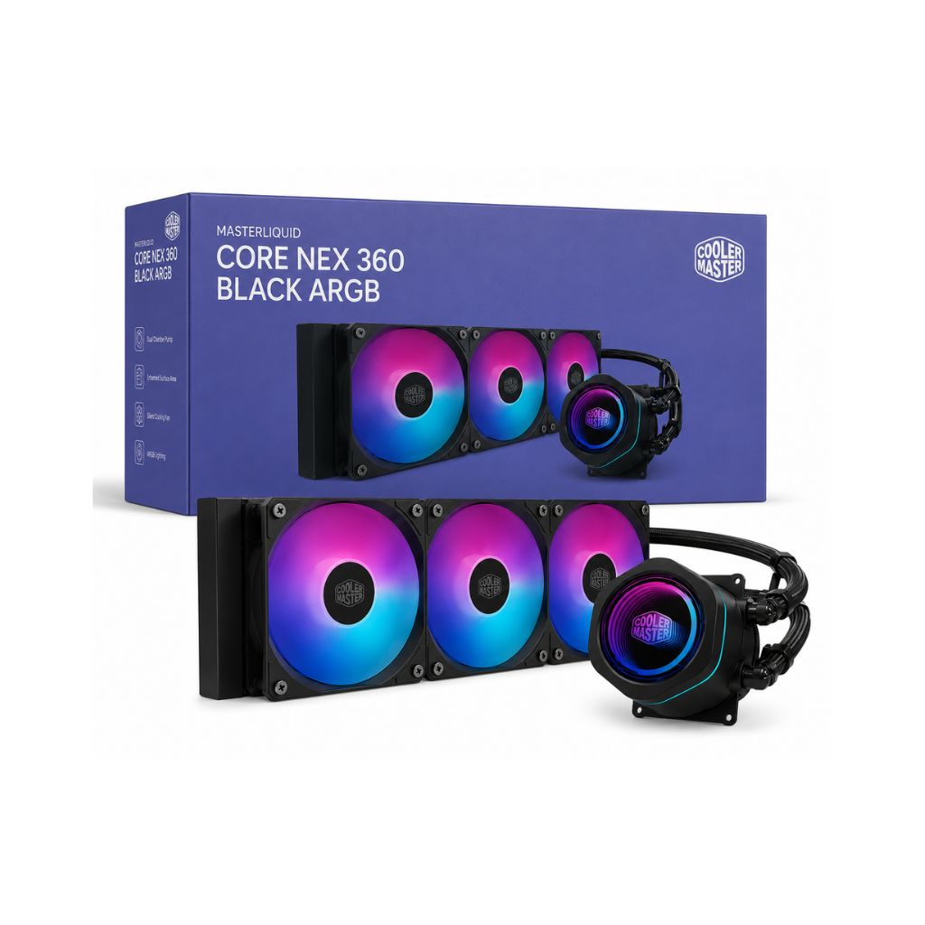 Cooler Master MasterLiquid Core , 360mm Nex Series - Liquid CPU Cooler