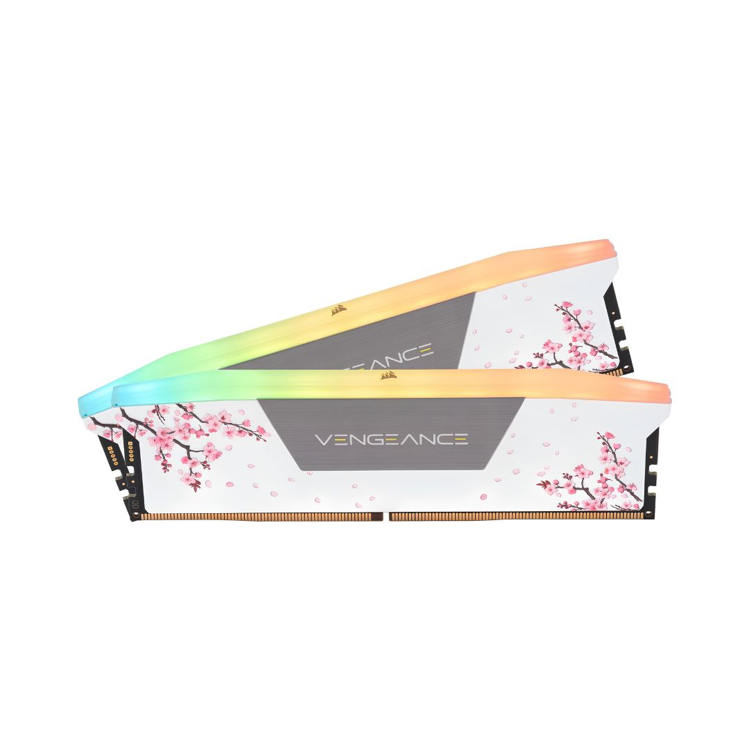 Corsair Vengeance 32GB (2x16GB) DDR5 6000MHz CL30 - Cherry Blossom White