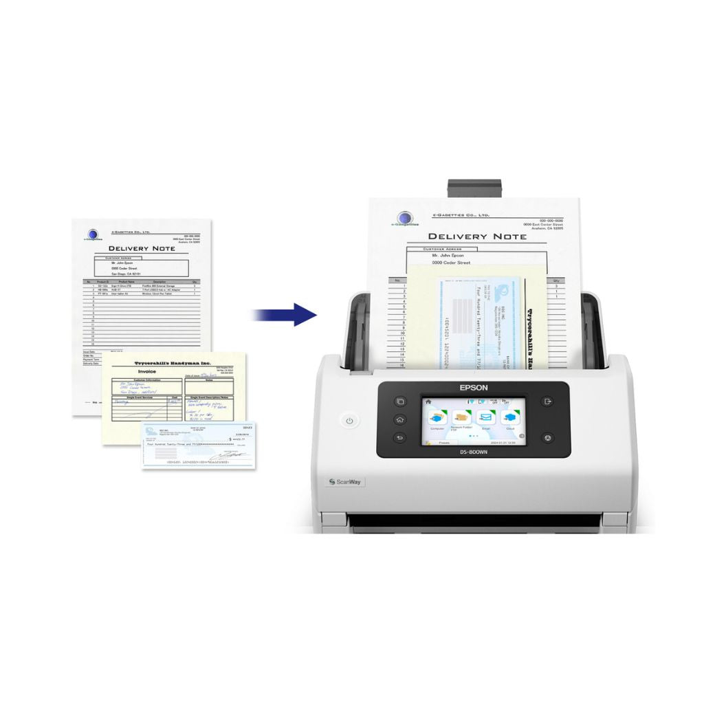 Epson DS-800WN - A4 Color Document Scanner