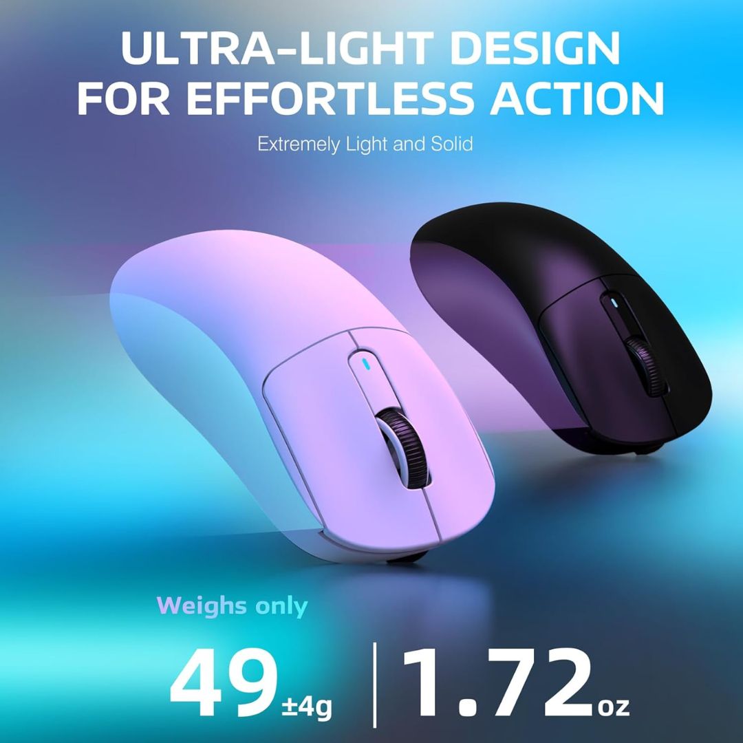 ATTACK SHARK X3  Wireless Gaming Mouse - White