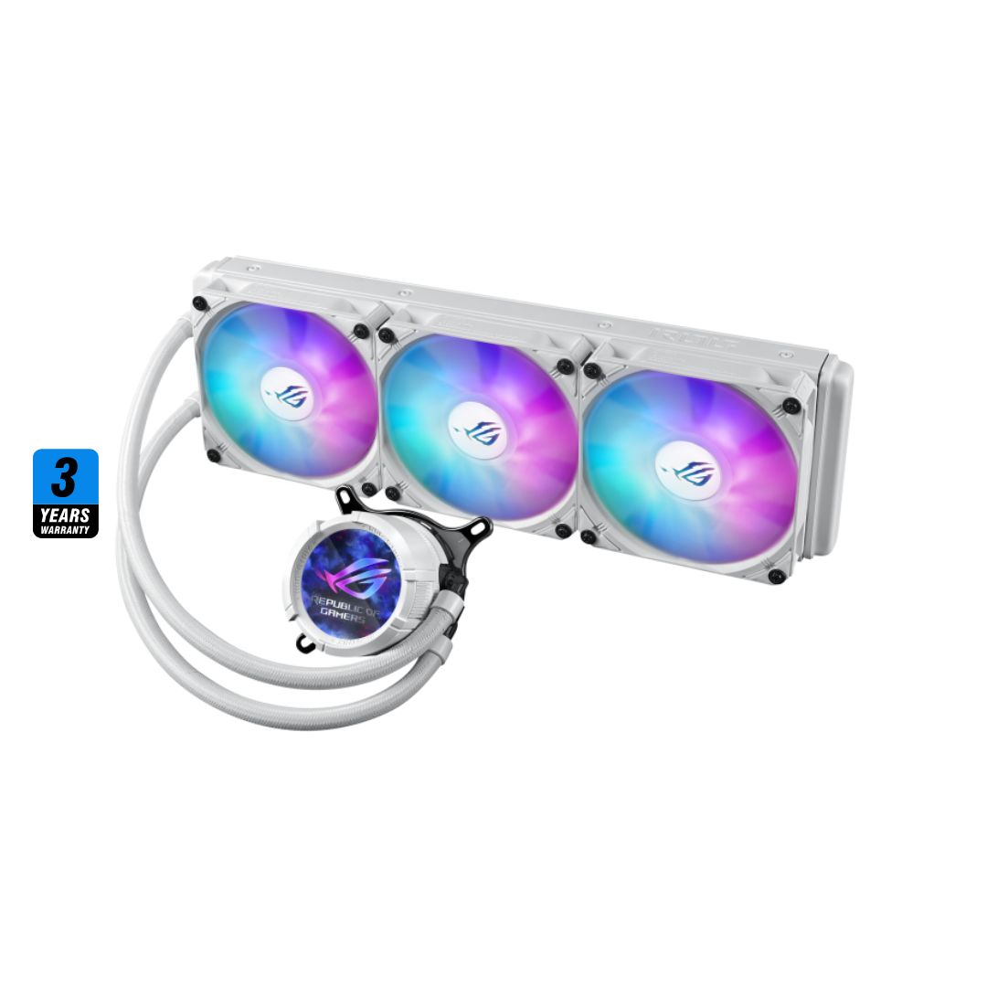 ASUS ROG Strix LC III 360 ARGB White, LCD