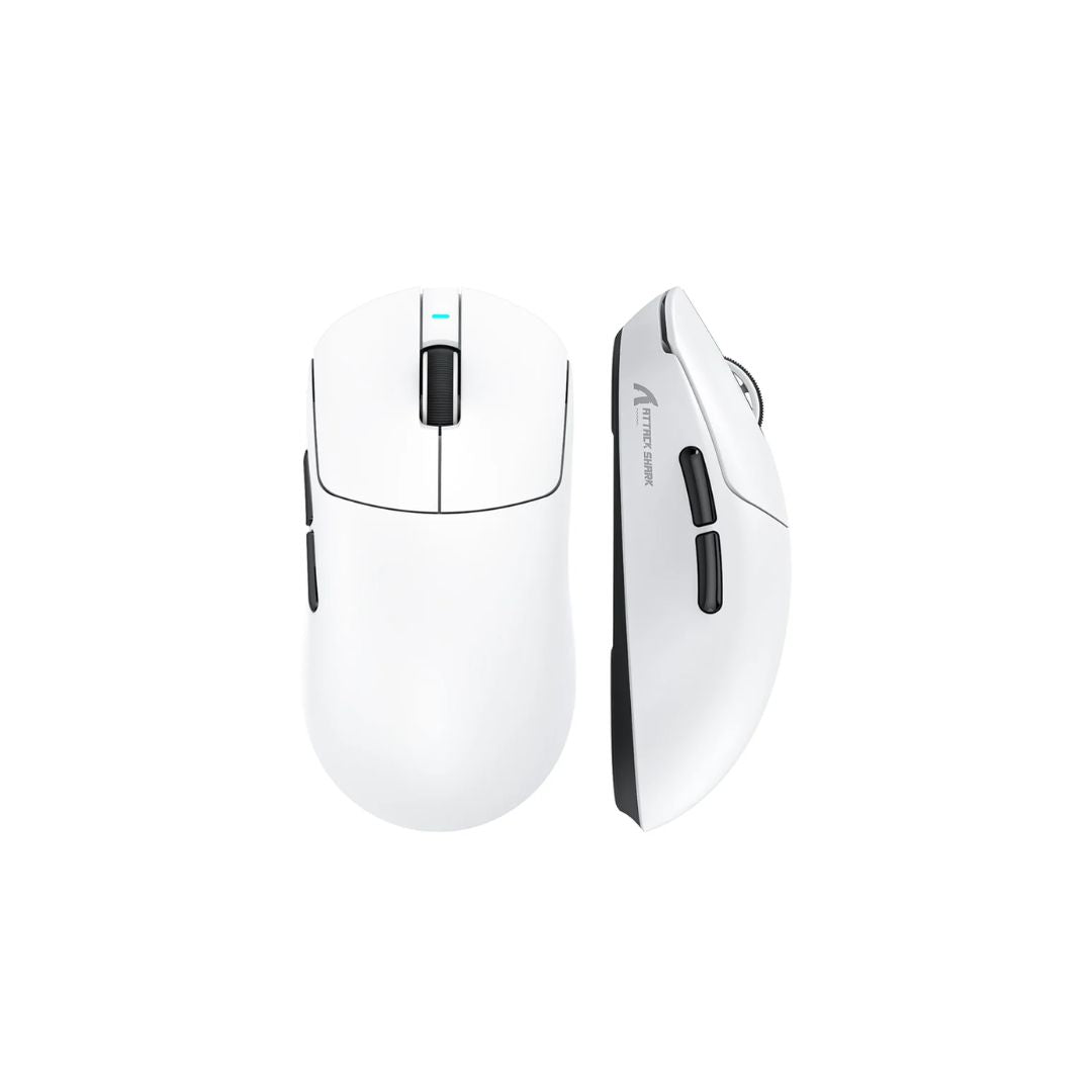 ATTACK SHARK X8 Plus Wireless Gaming Mouse - White