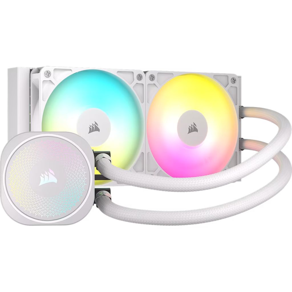 Corsair NAUTILUS 240 RS ARGB Liquid CPU Cooler - White