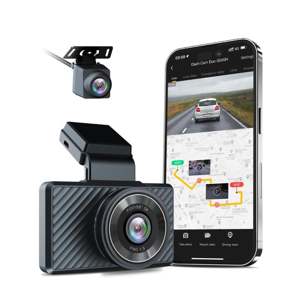 Botslab G500H - 2-Channel Dash Cam