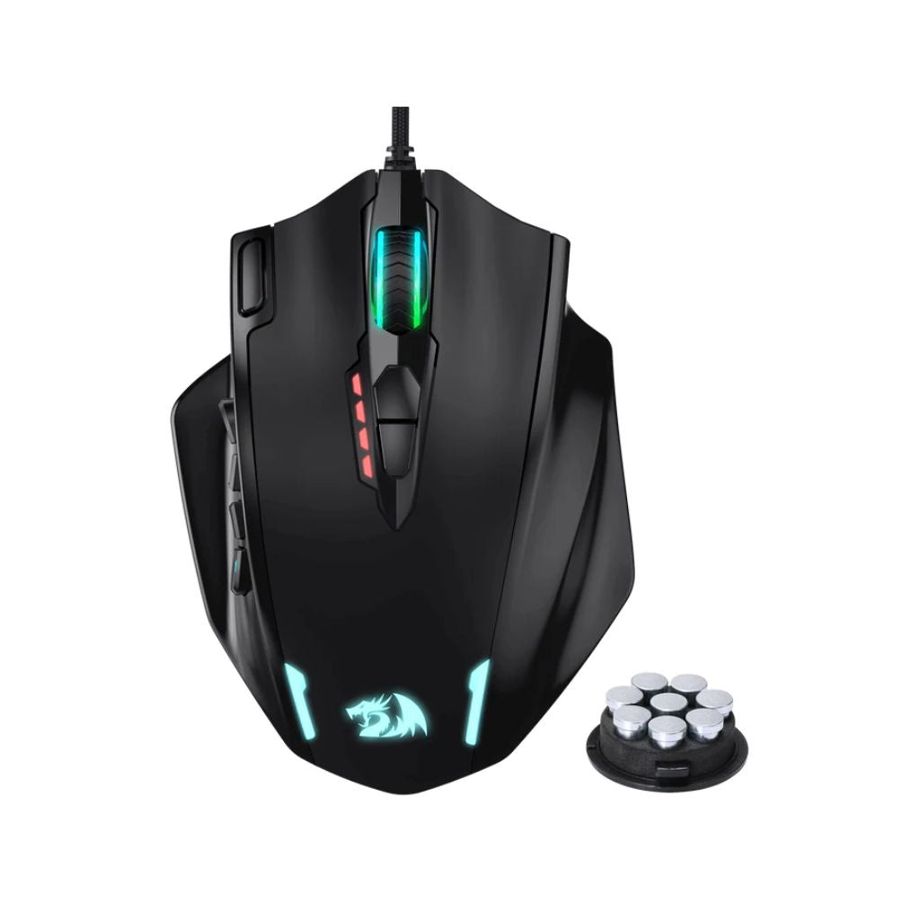 Redragon IMPACT M908 Wired Gaming Mouse - Black