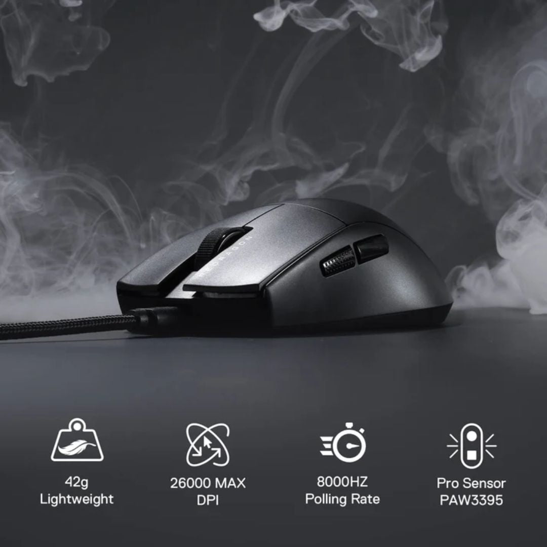 فأرة الألعاب Redragon M996 K1NG - أسود
