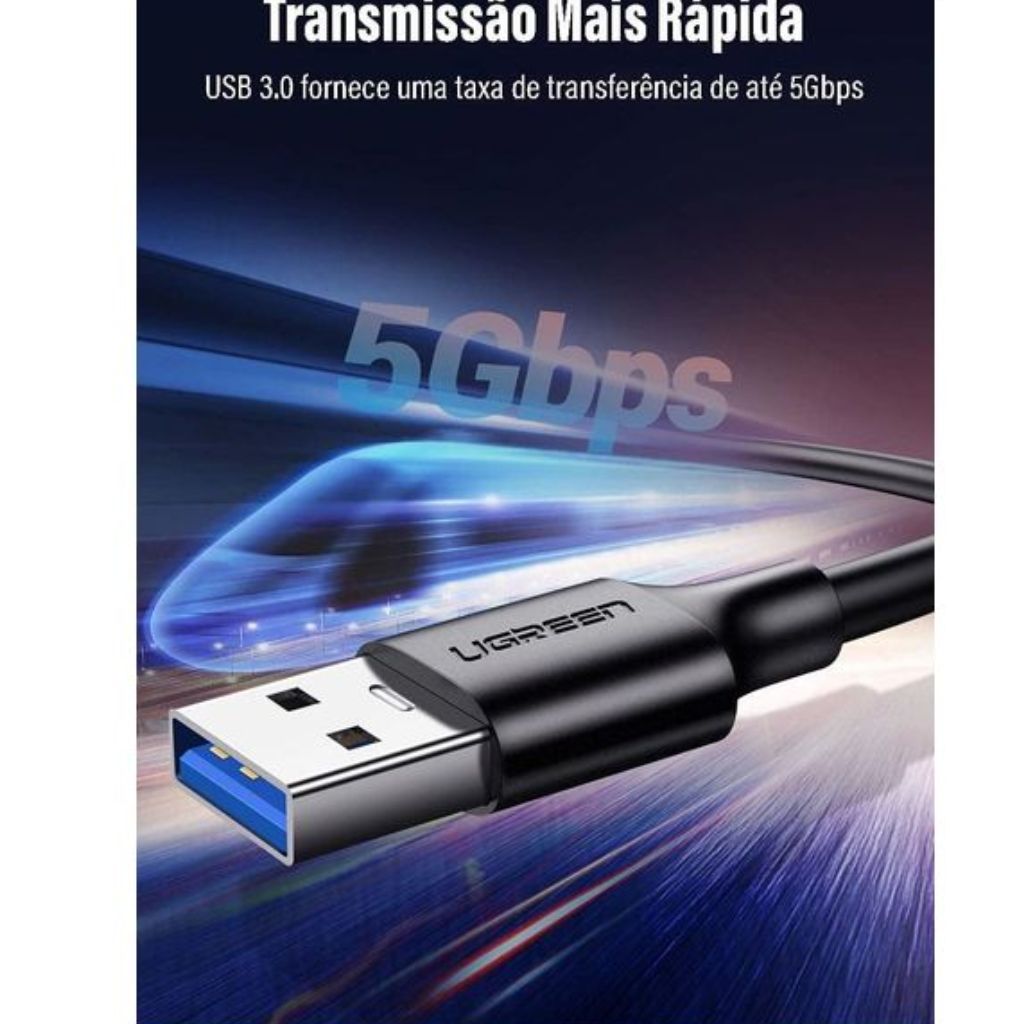 UGREEN UG-20881 USB-A to Type-C Cable - 0.5m