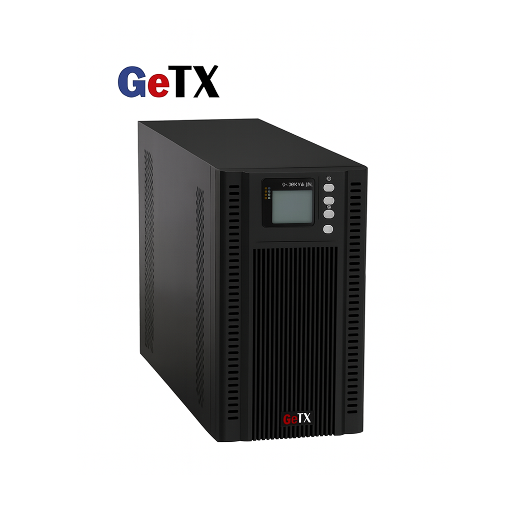 UPS GeTX Online GXK-1-1-3-CO, 3Kv (3000VA) HF LCD battery 12-9 *6