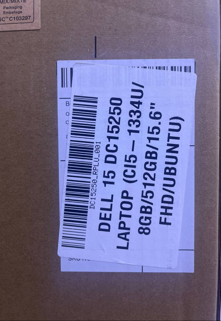 Dell 15 DC15250, Intel Core i5-1334U, RAM 8GB, SSD 512GB, Intel Graphics, 15.6 Inch FHD IPS, Black