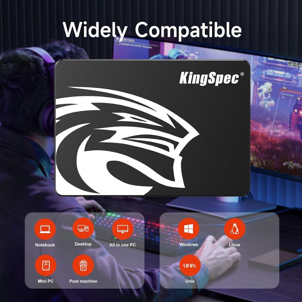 Kingspes 1TB SSD - SATA 2.5