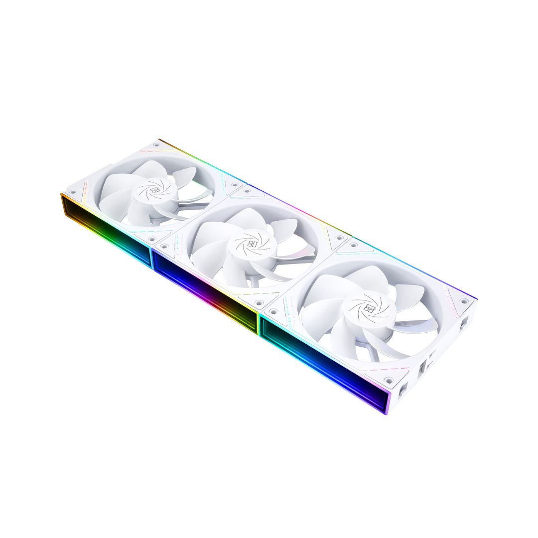 Thermalright TL-M12QR X3 Reverse Fan Kit 120mm 3 Fan ARGB - White