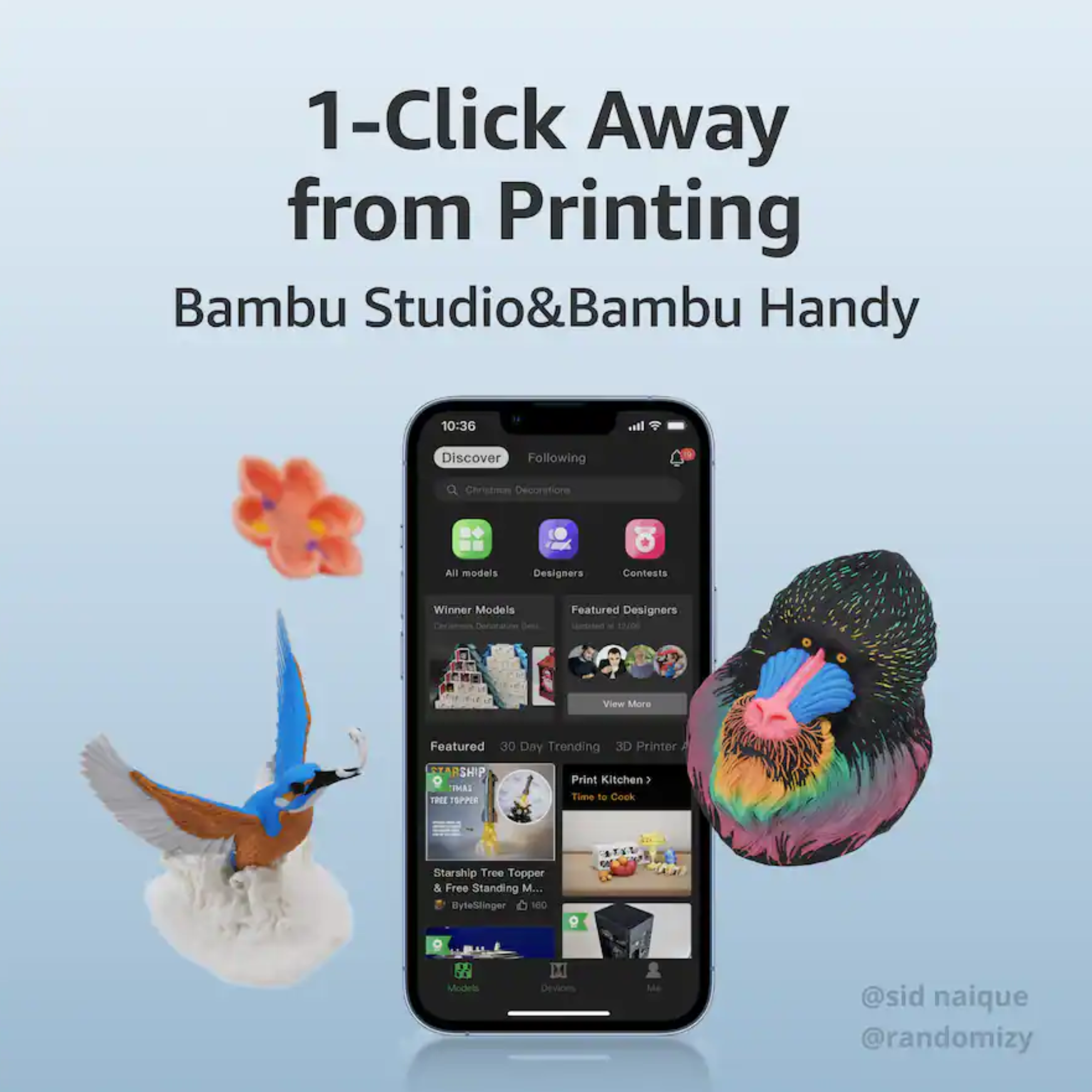 Bambu Lab A1 3D Printer