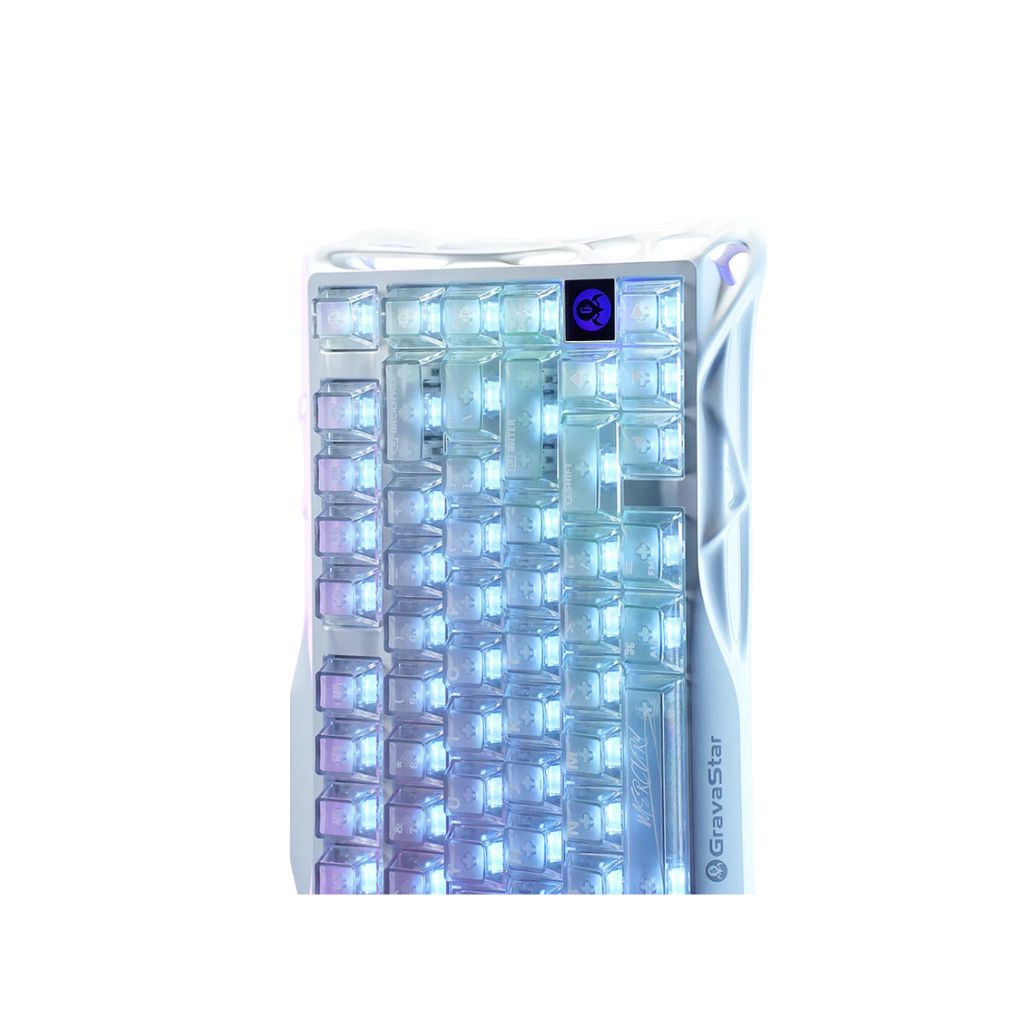 Gravastar Mercury K1 Lite Wireless - Crystal Aurora  Gaming Keyboard