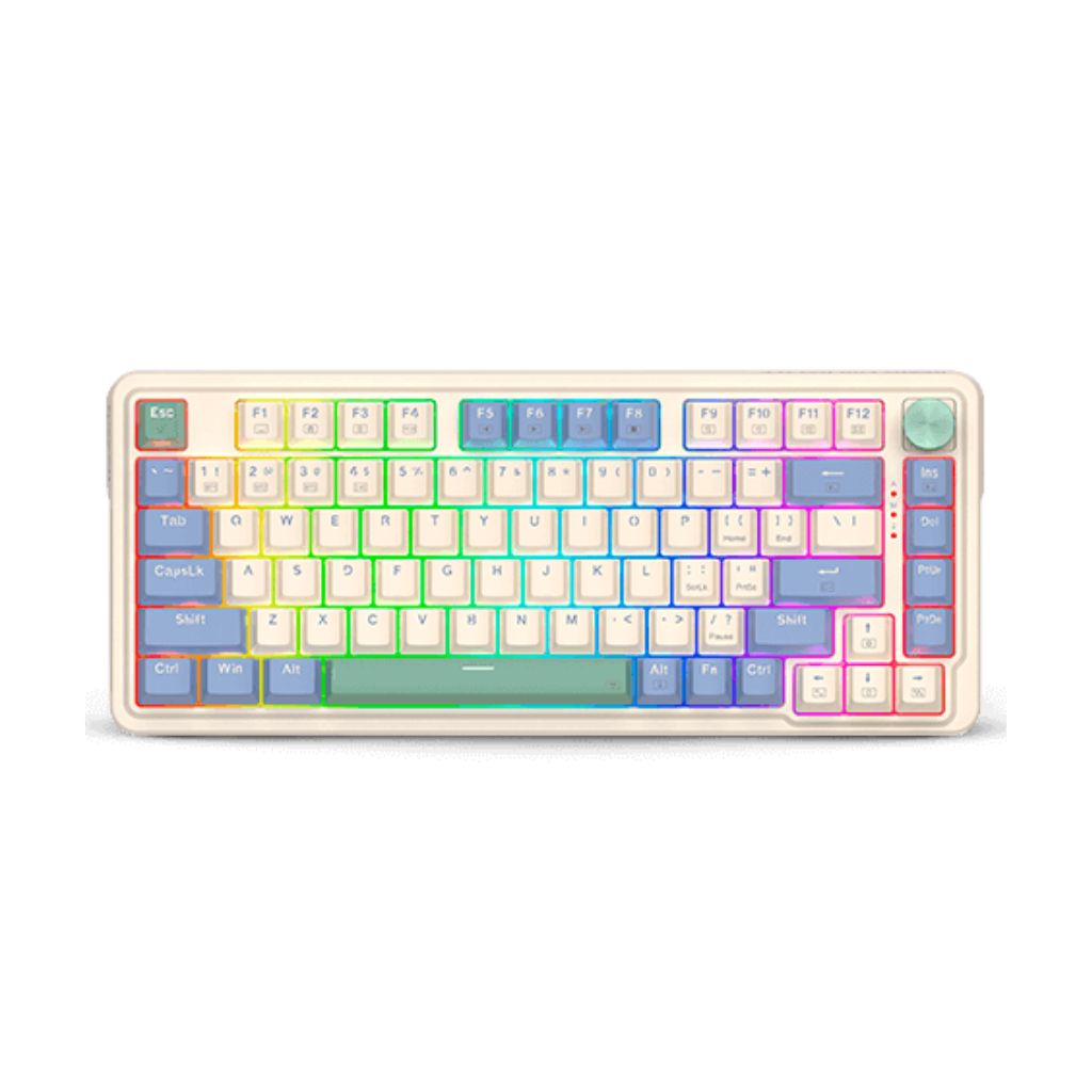 Redragon UCAL K673WB PRO Wireless Gaming Keyboard - White