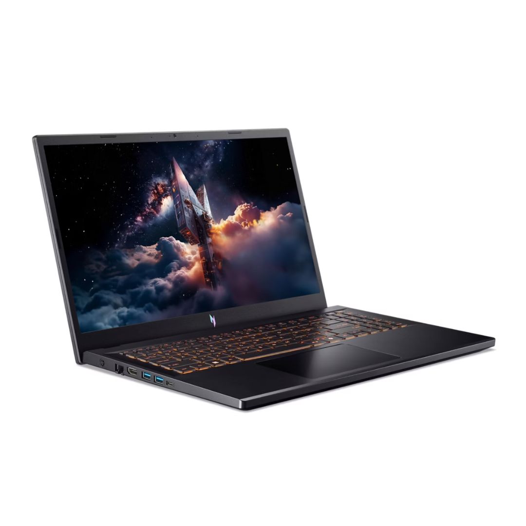 Acer Nitro V15 ANV15-52-70LN, معالج Intel Core i7-13620H, ذاكرة وصول عشوائي 16 جيجابايت, قرص صلب 512 جيجابايت SSD, بطاقة رسومات NVIDIA RTX 4050 6 جيجابايت, شاشة 15.6 بوصة FHD IPS 165 هرتز, لون أسود (Obsidian Black)