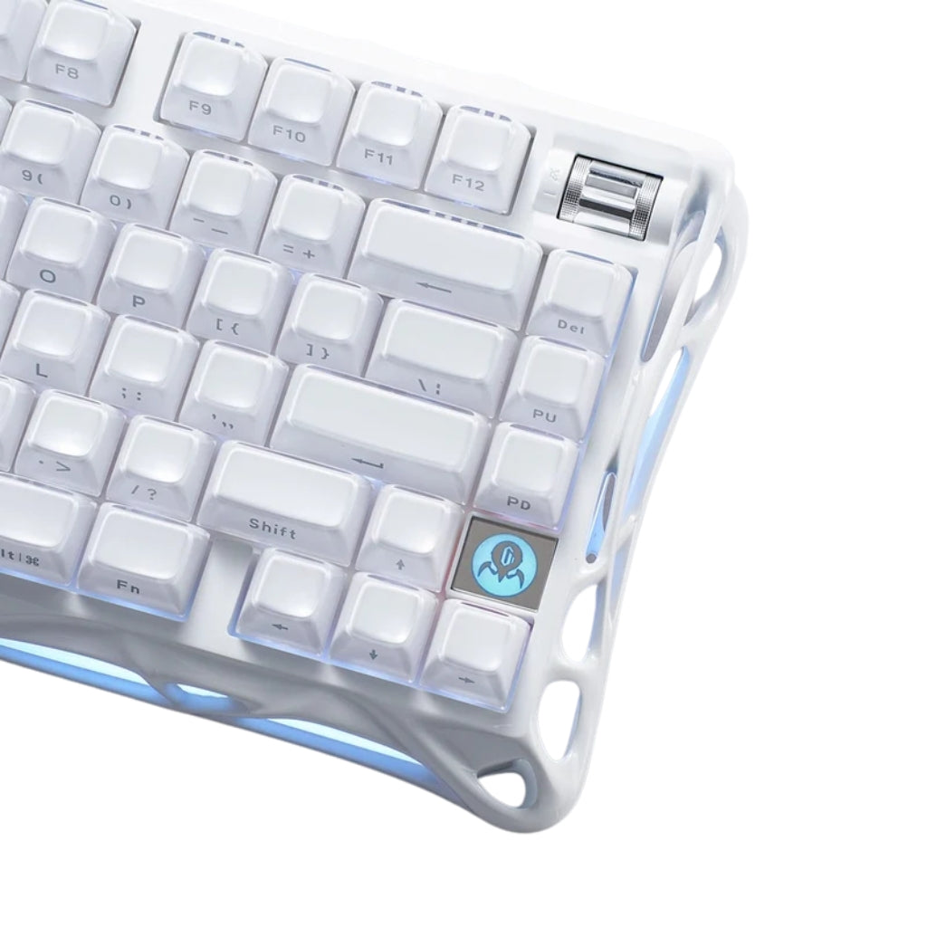 Gravastar Mercury K1 Wireless Gaming Keyboard - Opaline White