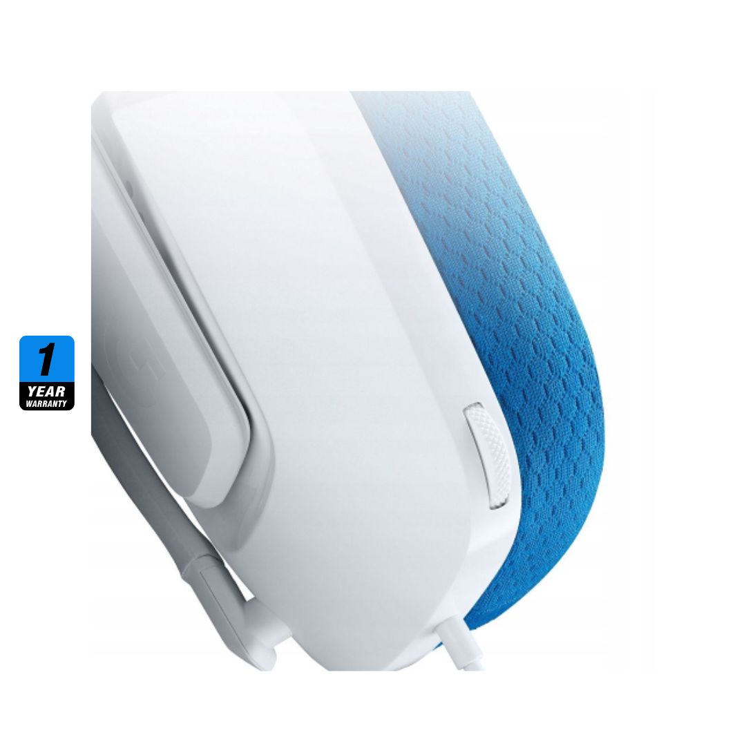 Logitech G335 Wired Gaming Headset - White ‏