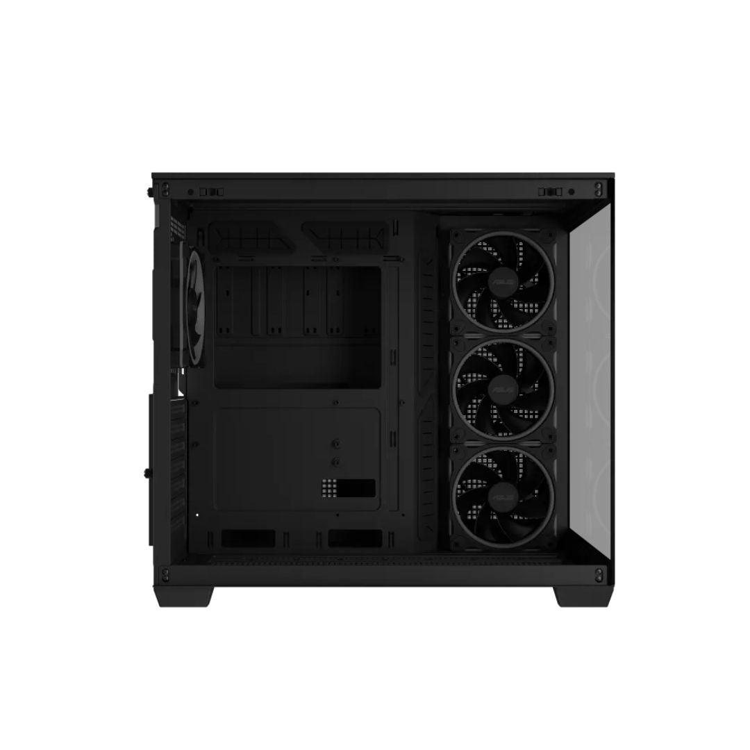 ASUS A32 PLUS Case in Iraq – 4 ARGB Fans, Black, ATX Mid Tower
