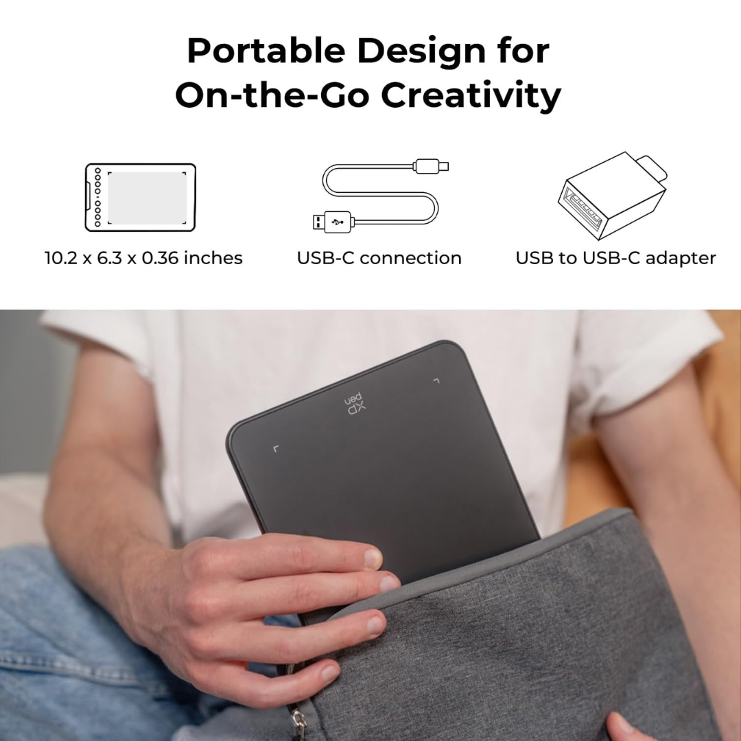 XP Pen Deco mini7 V2 Graphic Drawing Tablet