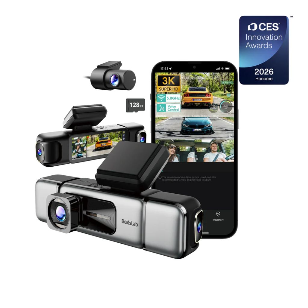 Botslab G980H 4-Camera Multi-Channel Dash Cam