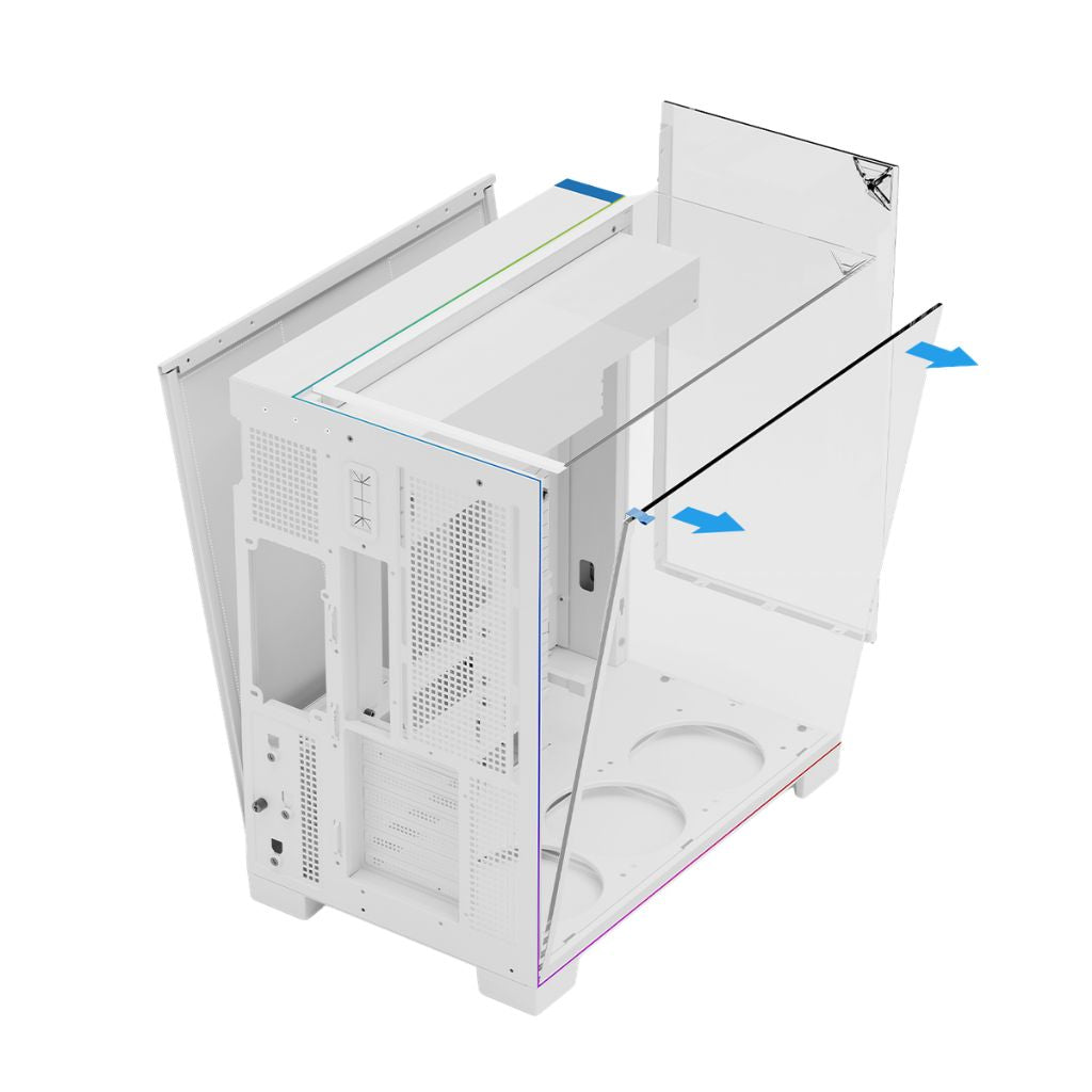 Thermalright TR-A70 VISION ATX Computer Case - White