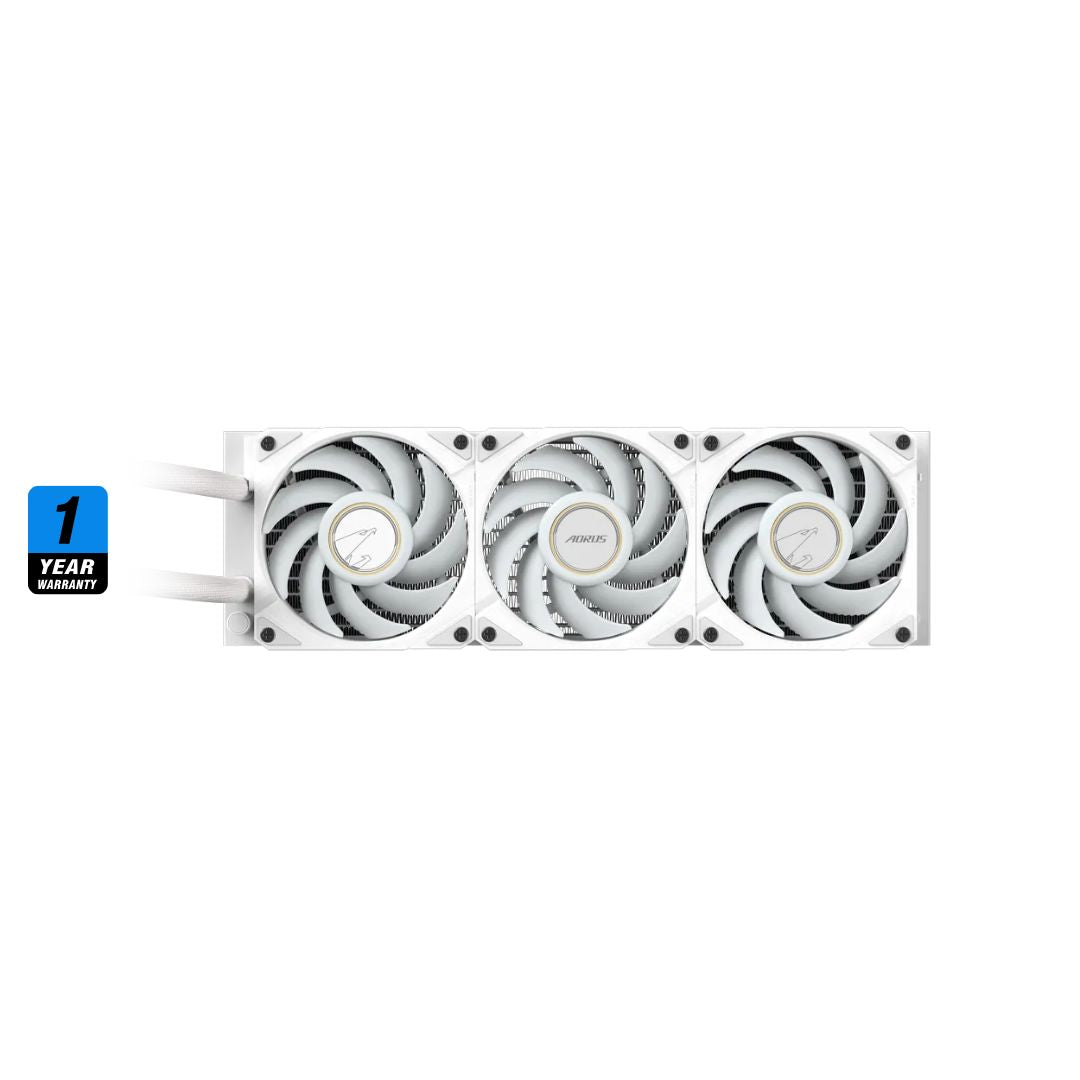 GIGABYTE AORUS WATERFORCE X II 360 ICE White Liquid Cooler in Iraq