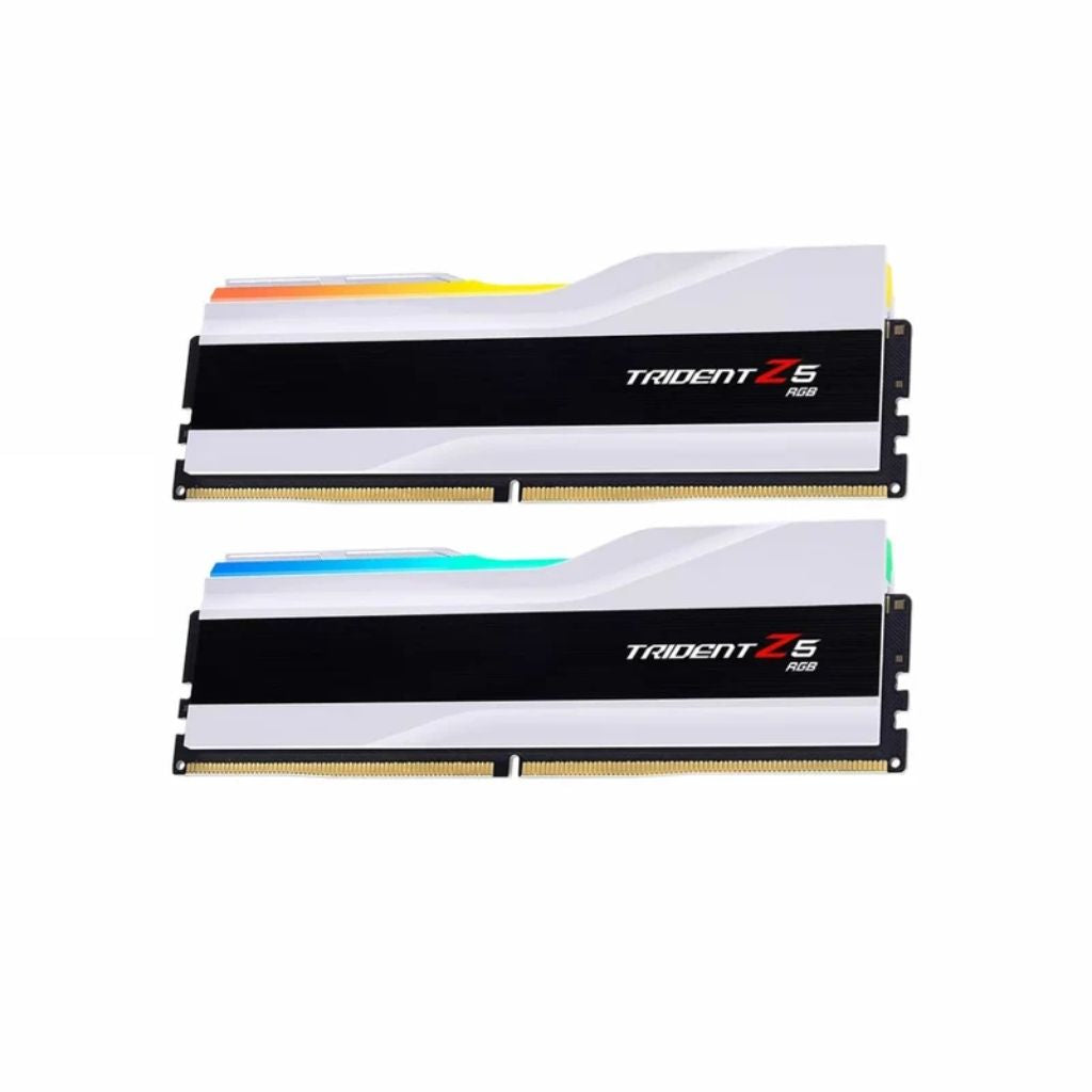 G.SKILL Trident Z5 RGB  DR5 64GB (2x32GB) 6000MHz CL36,XMP & EXPO - White