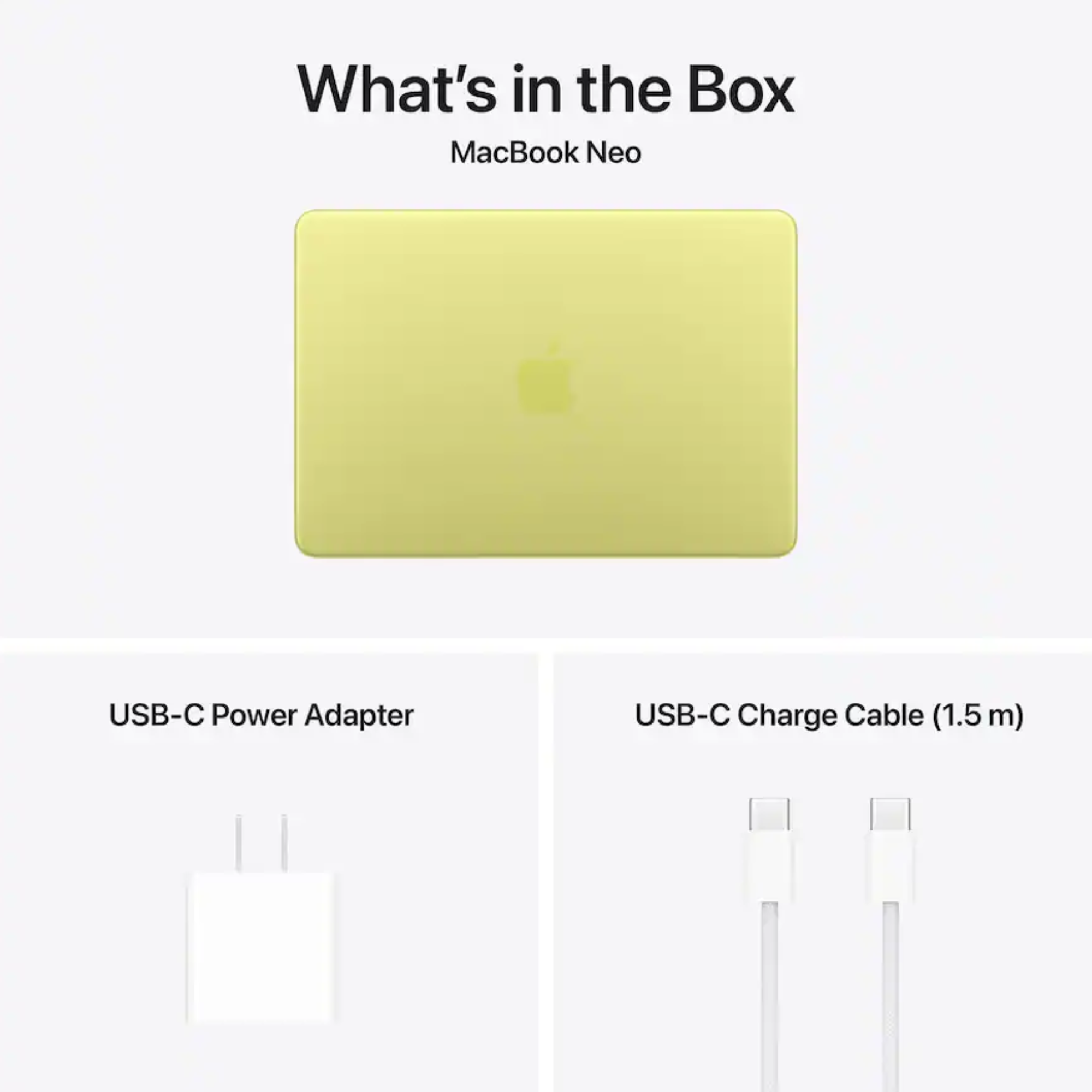 Apple MacBook Neo MHFD4AB/A - A3404, Apple A18 Pro (6 Cores), GPU (5 Cores), RAM 8GB, SSD 256GB, 13.0 Inch (2408 x 1506) IPS, Citrus