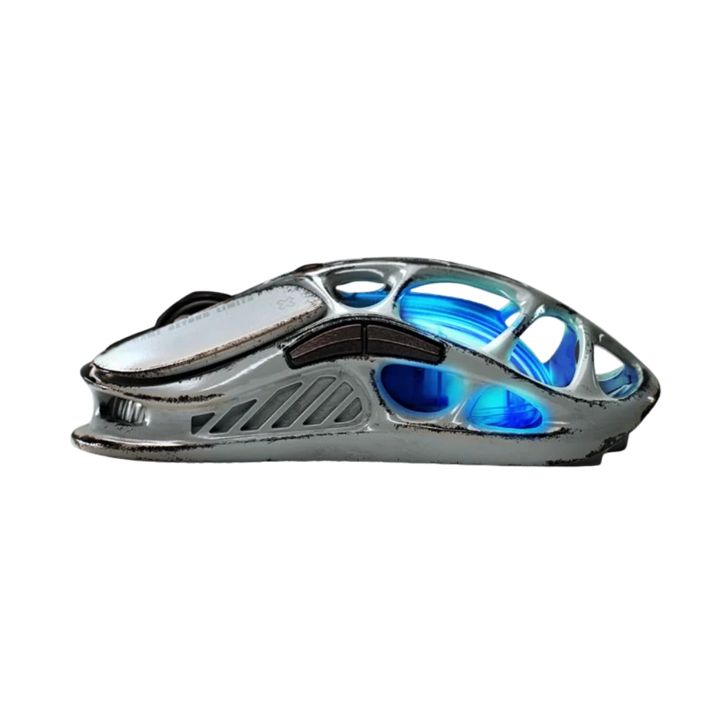 GravaStar Mercury M1 Pro Gaming Mouse - Silver Mist