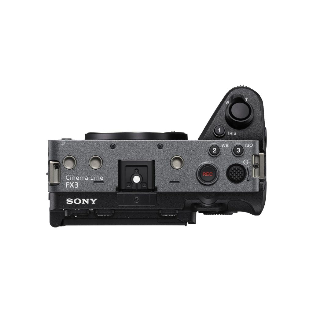 Sony FX3A Full-Frame Cinema Camera with XLR Handle – 4K 120p, Dual Base ISO, 10-Bit 4:2:2