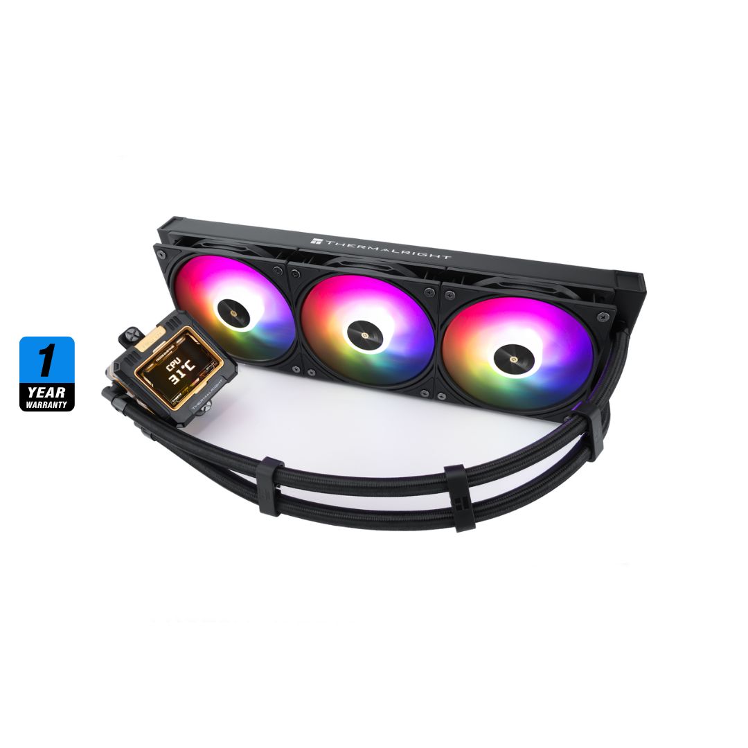 Thermalright Frozen Warframe 360 ARGB ARGB Liquid CPU Cooler - Black