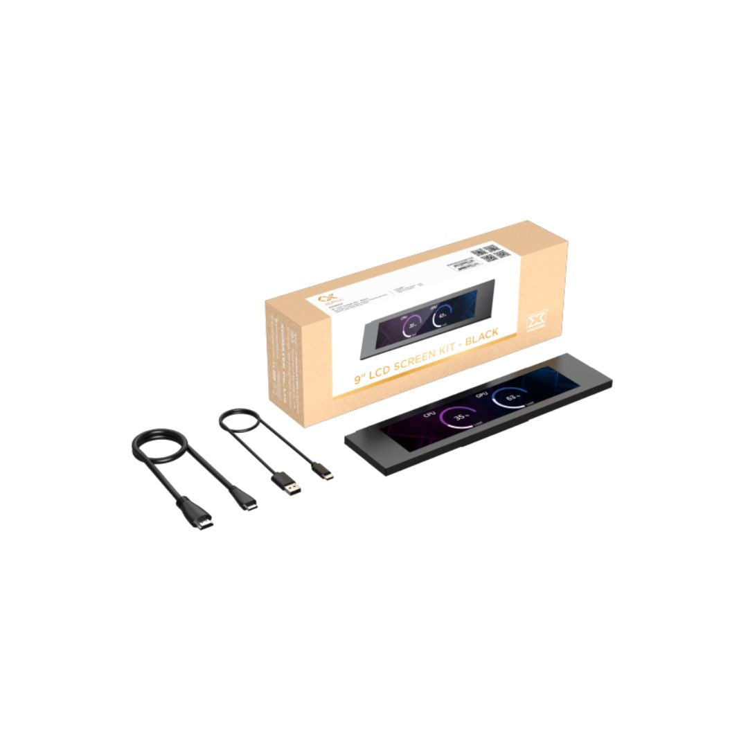 Xigmatek 9″ LCD Screen Kit for PANO II Series – Black