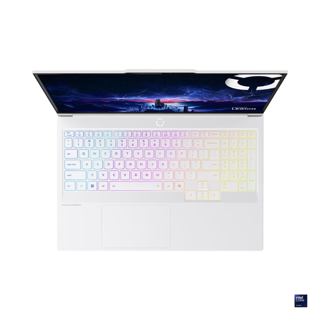Lenovo Legion 7 16IAX10 - (2VPS), Intel Core Ultra 7-255HX, RAM 32GB, SSD 2TB, NVIDIA RTX 5060 8GB, 16.0 Inch 2.5K WQXGA OLED 240Hz, Glacier White