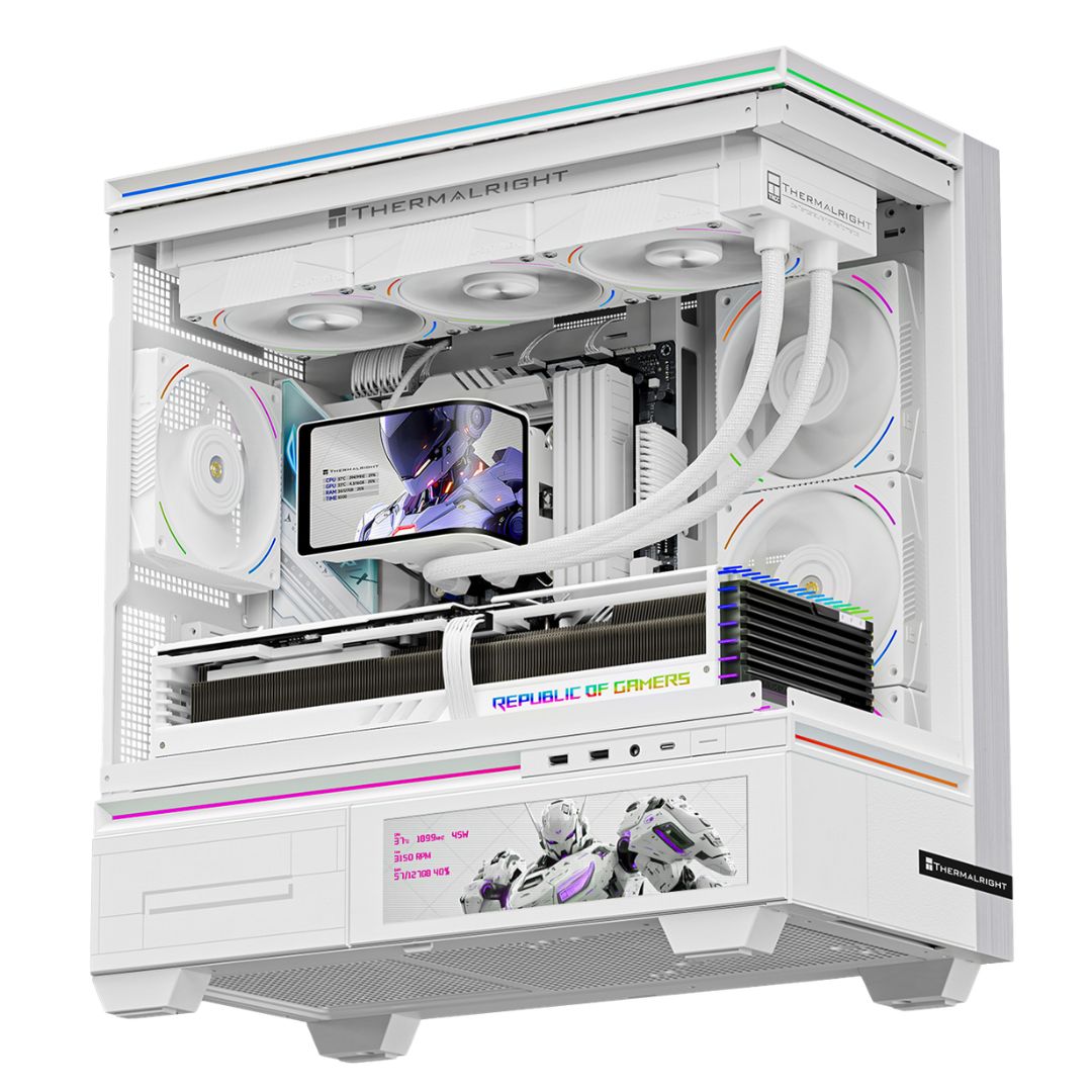 Thermalright Wonder Vision 360 Turbo ARGB - Liquid CPU Cooler, White