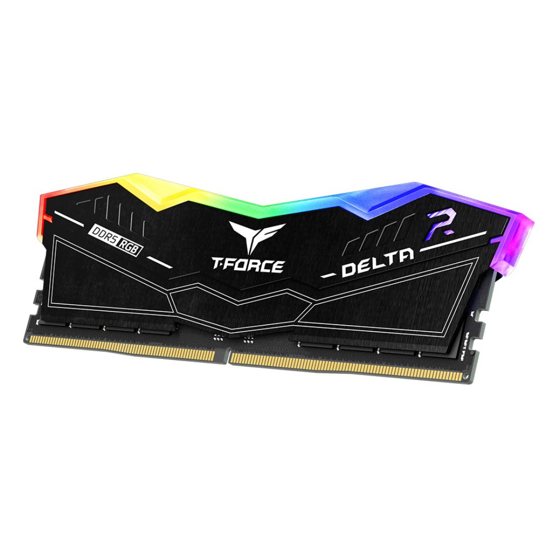 TEAMGROUP T-Force Delta RGB DDR5 Ram 64GB (2x32GB) 6000MHz CL38 - Black
