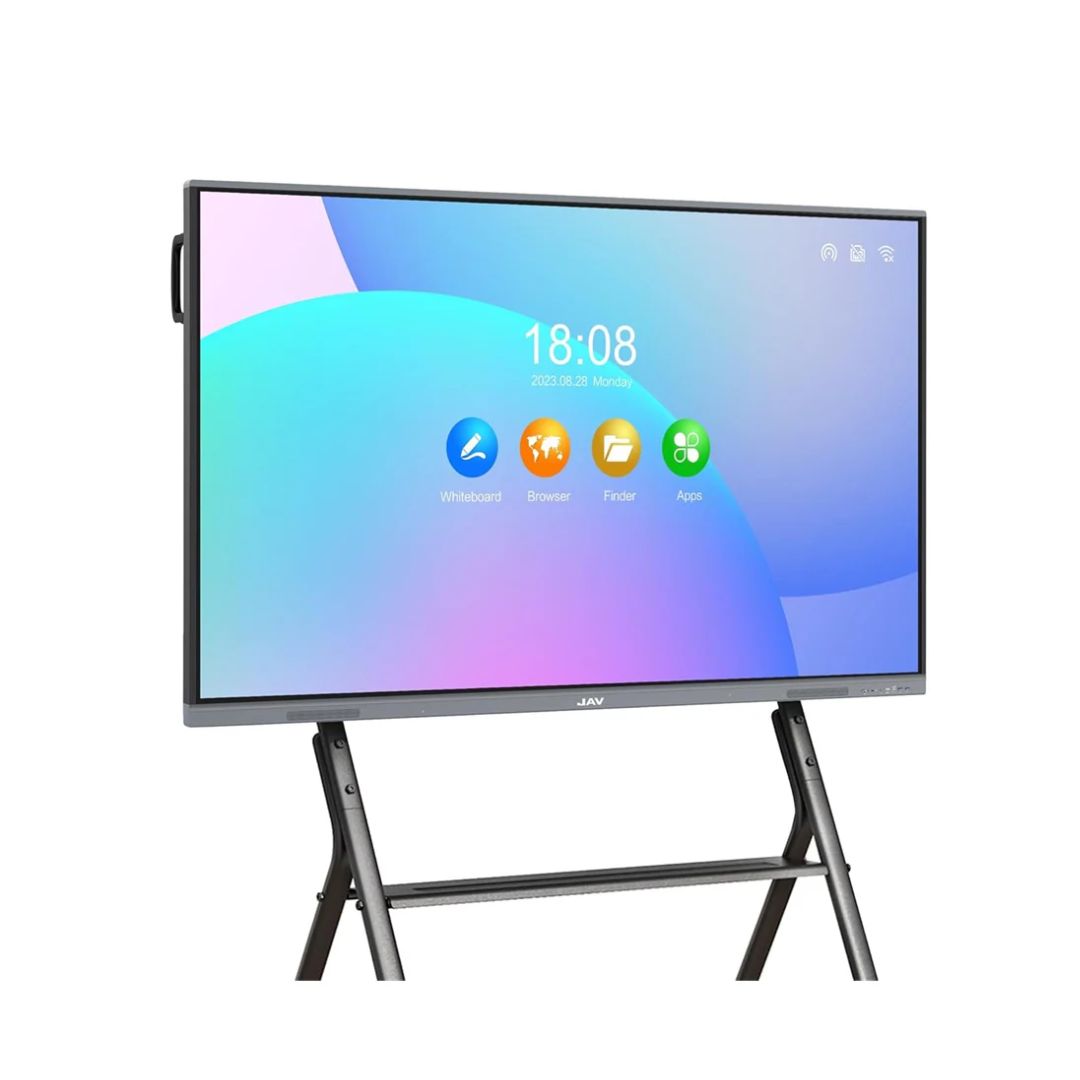 Luminex 98-Inch 4K UHD & AI Built-in Camera Smart Interactive Whiteboard, Android 15.0, RAM 8GB, Storage 128GB