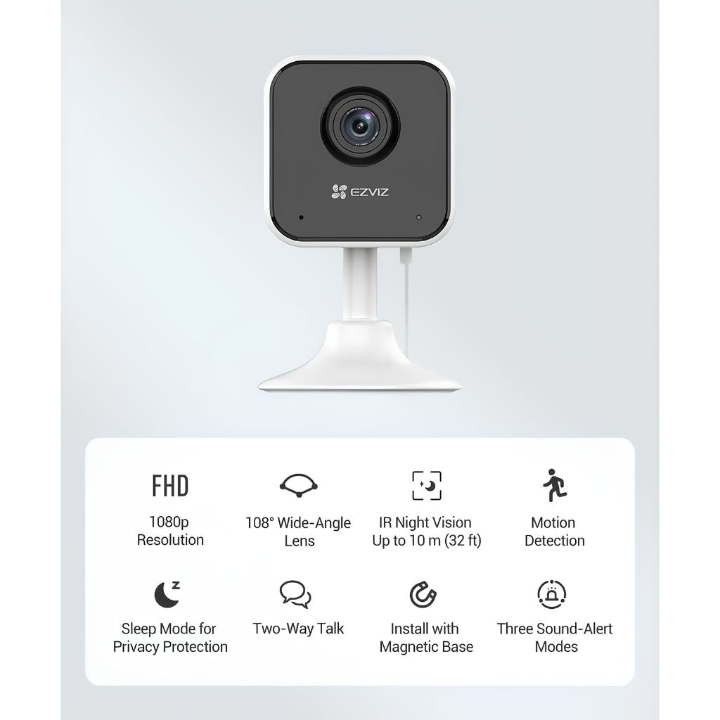 Ezviz H1C - Indoor Wi-Fi Smart Home Camera