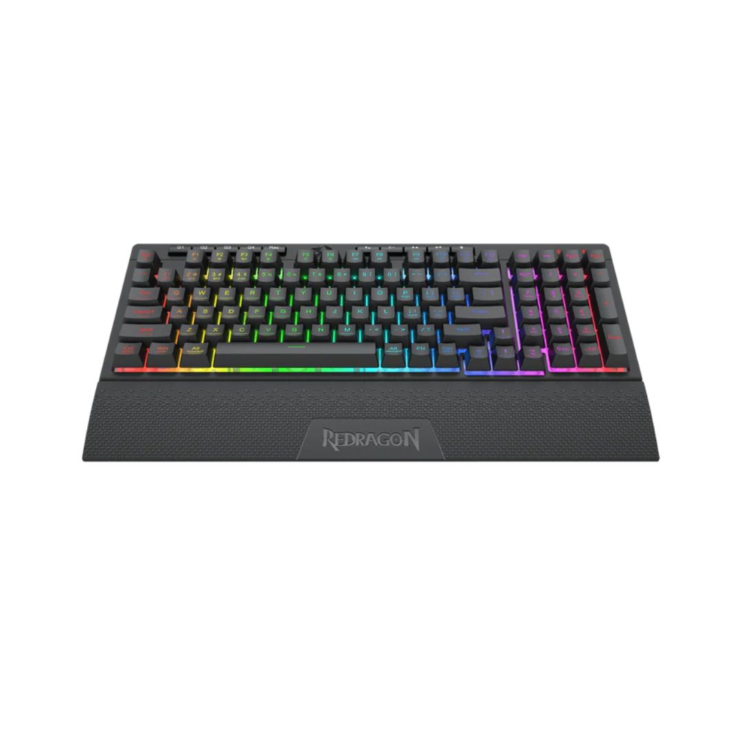 لوحة مفاتيح Redragon Shiva K515 غشائية - أسود