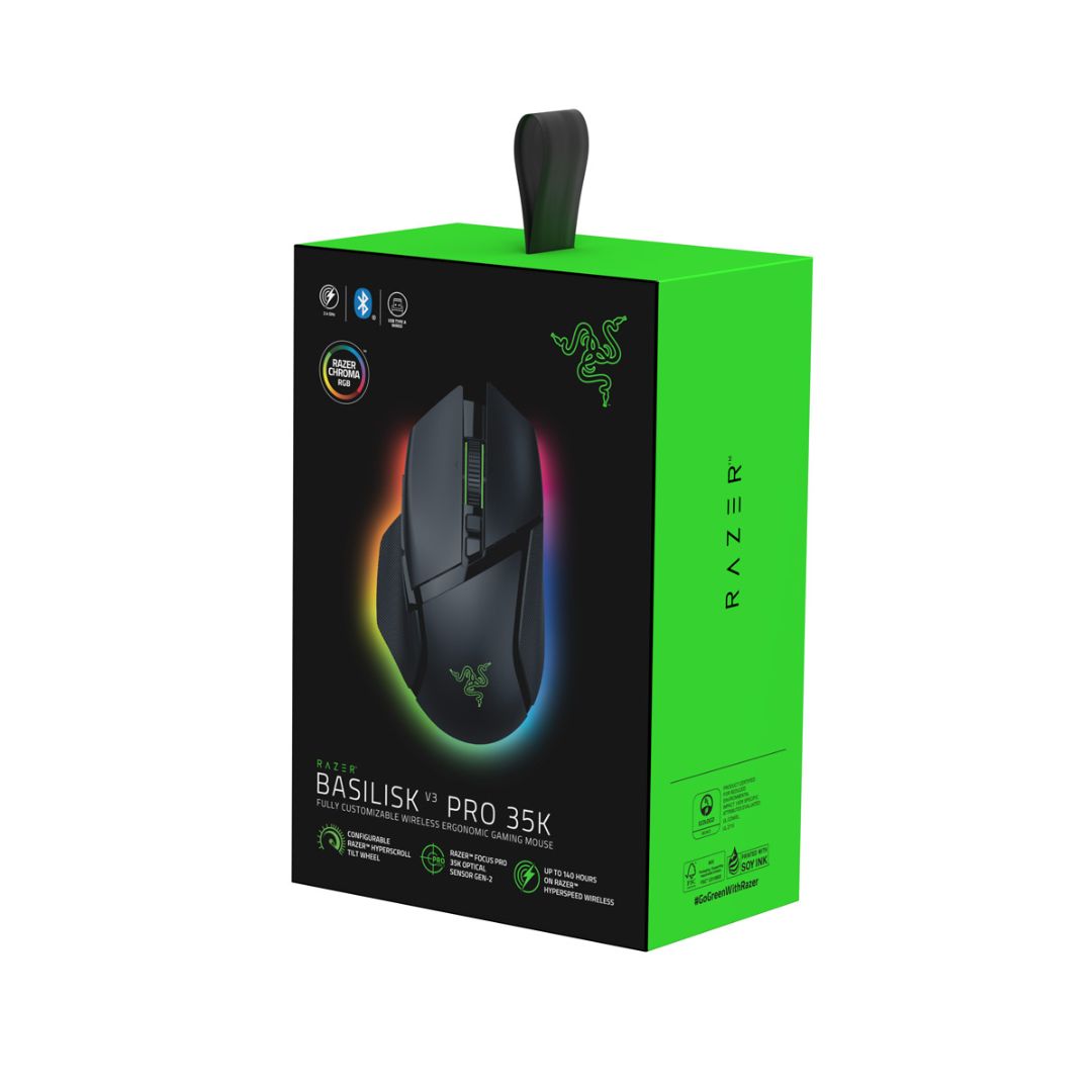 Razer Basilisk V3 Pro Gaming Mouse - Black