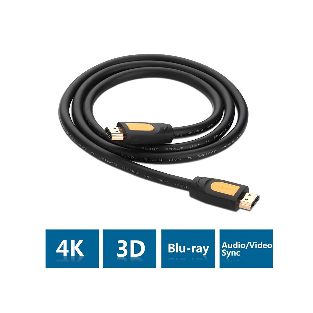 كابل الألعاب UGREEN HDMI 2.0 بدقة 4K ومعدل تحديث 60 هرتز UG-10129 - بطول 2 متر