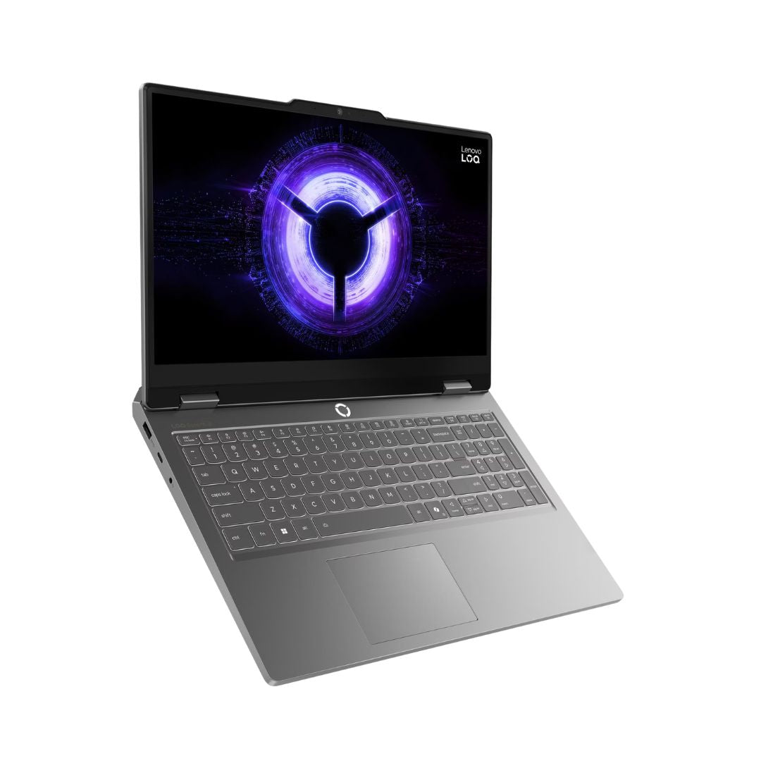 Lenovo LOQ Essential 15IRX11 - (1LPS) Intel Core i5-13450HX, RAM 16GB, SSD 512GB, NVIDIA RTX 5050 8GB, 15.6 Inch FHD, Luna Grey