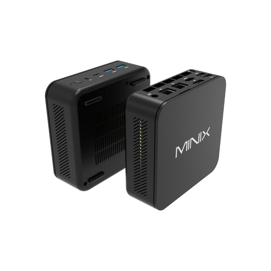 كمبيوتر ميني MINIX NR660LP، AMD Ryzen 5 6600H، رام 16GB، SSD 512GB، رمادي