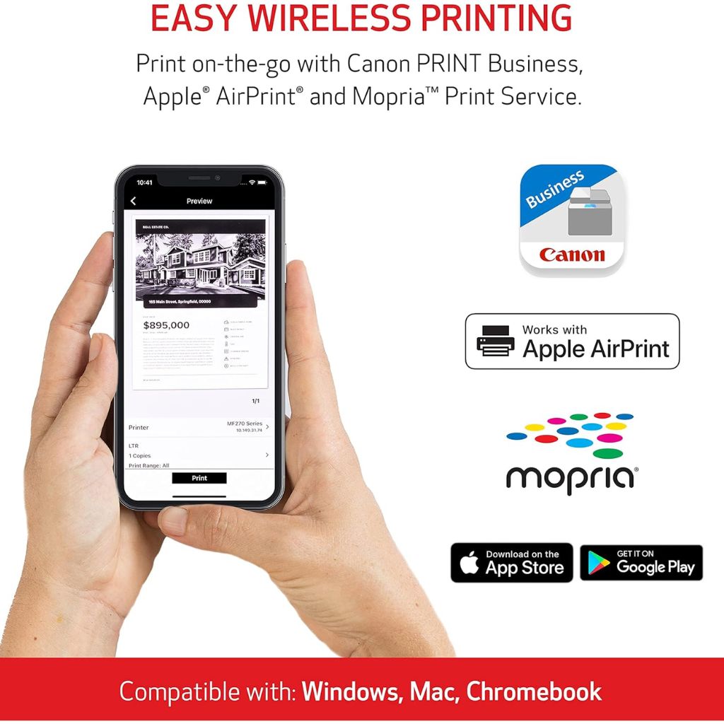 Canon imageCLASS MF275dw - Mono Laser 4-in-1 Printer
