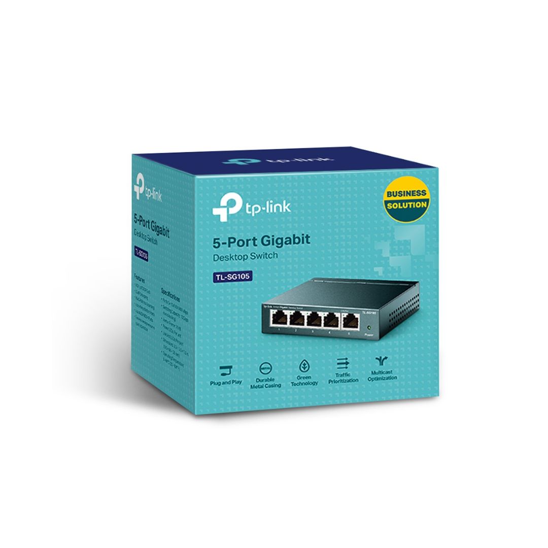 TP-Link TL-SG105 V8, Desktop Switch, 5 Port